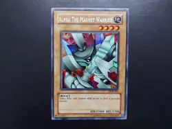 Yugioh - Alpha the Magnet Warrior DOR-001 Secret Rare Promo - Image 1