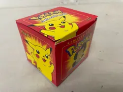 1999 Burger King Pokemon Pikachu 23K Gold Plated Card Red Box Sealed - Image 1