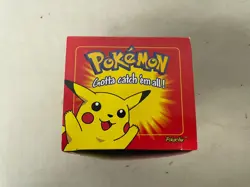 1999 Burger King Pokemon Pikachu 23K Gold Plated Card Red Box Sealed - Image 3