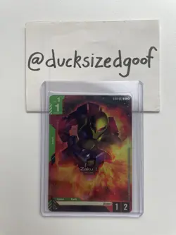 Zaku I ST03-007 C+ | Alt Art Foil Card | Gundam TCG - Image 5