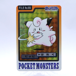 Clefairy No.035 Holo Carddass Series Bandai Pokemon Card Japanese Nintendo 1997 - Image 1
