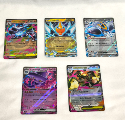 5 Cards Set Pokemon Card Mega Charizard X EX RR 013/080 etc Japanese - Image 1