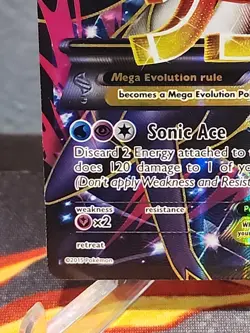 M Latios EX 102/108 Full Art Mega Pokemon Card Roaring Skies LP - Image 3