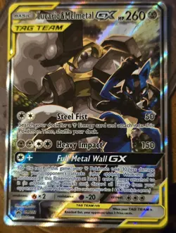 Pokemon TCG Lucario & Melmetal GX Tag Team Card SM192 Promo Pokemon English - Image 1