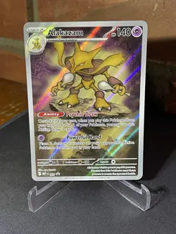 Alakazam 009 Mega Evolution Promo Pokemon Card English - Image 1