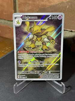 Alakazam 009 Mega Evolution Promo Pokemon Card English - Image 2