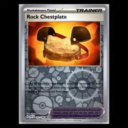 Rock Chestplate 192/198 Reverse Holo - Scarlet Violet Base Set Pokemon Card - Image 1