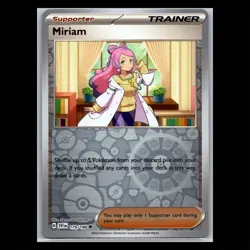 Miriam 179/198 Reverse Holo - Scarlet Violet Base Set Pokemon Card - Image 1
