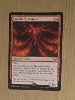 MTG - Screaming Nemesis - Duskmourn: House of Horrors - Image 1
