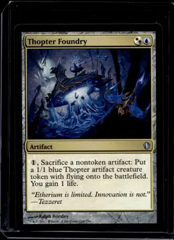 MTG Magic the Gathering Thopter Foundry (234/357) Commander 2013 NM - Image 1