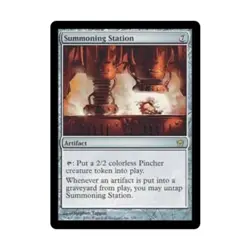 WOTC MtG Fifth Dawn Summoning Station (R) EX - Image 1