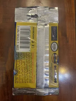 Pokemon Base Set Booster Pack LONG CRIMP Blastoise Art! Brand New/Sealed! 💎 - Image 2