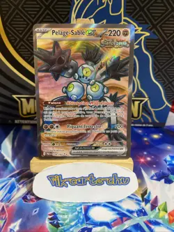 Carte POKEMON FR - Pelage-Sable Ex 228/182 Full Art Faille Paradoxe - Image 1