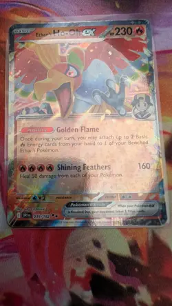 Ethan’s Ho-Oh Ex 39/182 - Destined Rivals Holo (NM) Double Rare Pokemon TCG - Image 1