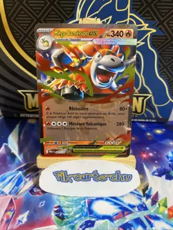 Carte Pokemon Mega Camerupt Ex 022/132 Mega Evolution FR Neuf - Image 1