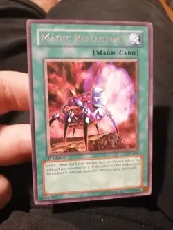 Yugioh Magic Reflector LOD-087 Rare 1st Ed Exc - Image 1