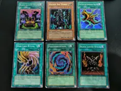 YuGiOh Vintage/Old School Bundle X6 Cards HP/DMG Holos (See Description) - Image 1