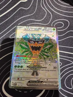 Pokemon TCG Card Teal Mask Ogerpon EX 190/167 Twilight Masquerade Full Art - NM - Image 1