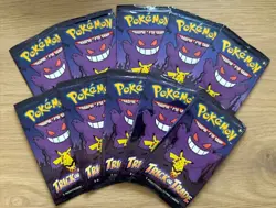 10 x Sealed Packs Pokemon Trick or Trade Halloween Cards (3 Cards Per Pack) TCG - Image 2