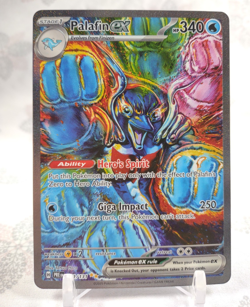Pokemon Card - Palafin ex #151/131 Prismatic Evolutions Special Illustration NM - Image 1