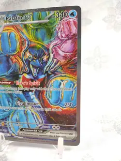 Pokemon Card - Palafin ex #151/131 Prismatic Evolutions Special Illustration NM - Image 3