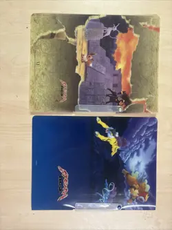 LOT OF 2 POKEMON CARD NEO FILE BINDERS - EMPTY - Image 2