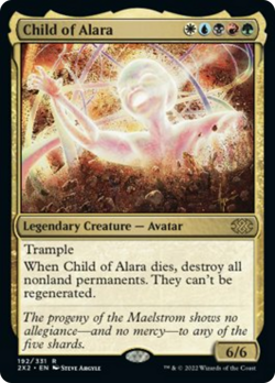Child of Alara Double Masters 2022 NM White Blue Black Red Rare CARD ABUGames - Image 1