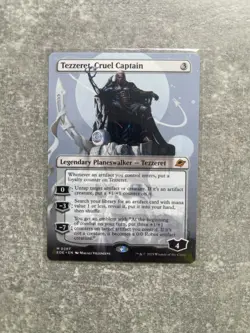 MTG - Tezzeret Cruel Captain (Borderless) - Edge Of Eternities - NM - Image 1