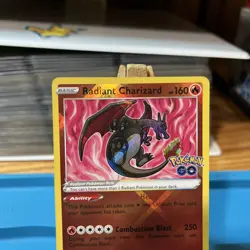 Radiant Charizard Radiant Blastoise Radiant Venusaur Set Pokemon Go TCG NM CLEAN - Image 3