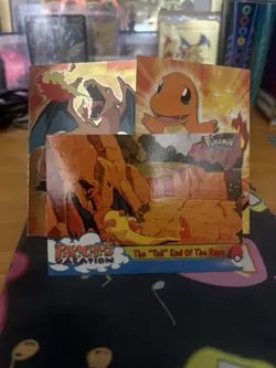 Pokemon Topps 1999-2000 Fire Charizard And Charmander. Fire Collection 🔥🔥 - Image 2