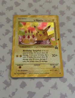 Pokemon TCG ______'s Pikachu 24/53 Celebrations Holo Birthday Pika, NM - Image 2