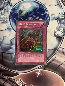 (22) English Yu Gi Oh Dust Tornado - PSV-011 - Super Rare - Unlimited LP - Image 1