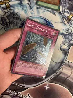 (22) English Yu Gi Oh Dust Tornado - PSV-011 - Super Rare - Unlimited LP - Image 3