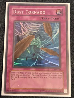 MP English Yu Gi Oh Dust Tornado - PSV-011 - Super Rare - Unlimited Editio - Image 1