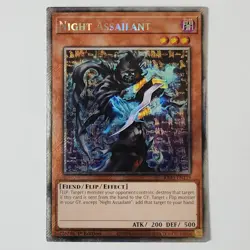 Night Assailant - RA03-EN139 - NM - Platinum Secret Rare - 1st ed - Yugioh - Image 1