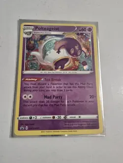 Polteageist SWSH081 Sword & Shield Black Star Promo Pokemon Card - NM - Image 1