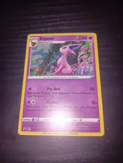 Pokemon TCG Espeon SWSH174 Black Star Promo Holo Card M/Nm Condition - Image 2