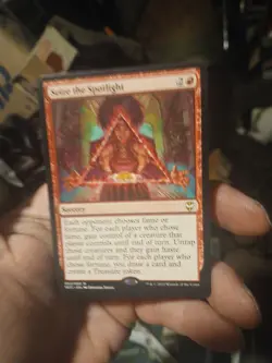 Seize the Spotlight MTG Commander: Streets of New Capenna NM x1 - Magic Card - Image 1