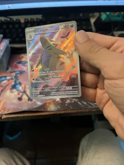 Pokemon TCG Tyranitar Scarlet & Violet Paldea Evolved Holo Card 222/193 - Image 2