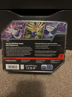 Pokemon Azure Legends Dialga ex Tin NEW SEALED Pokemon Trading Card Cards - Image 2