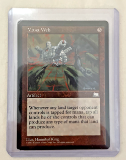 1x Mana Web MTG Weatherlight MTG Magic the Gathering MP/LP - Image 3