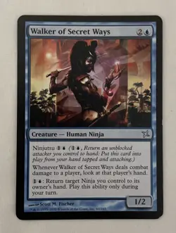 Walker of Secret Ways Betrayers of Kamigawa MTG Magic the Gathering LP - Image 1