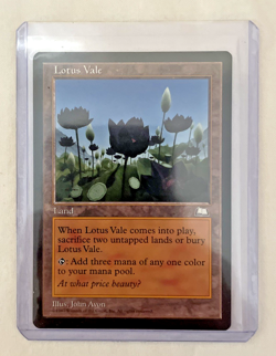 1x Lotus Vale Weatherlight MTG Magic the Gathering LP/NM - Image 1