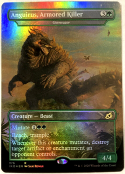 Mtg Magic anguirus armored killer gemrazer FOIL ENGLISH terrasseur de gemmes - Image 1