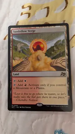 Magic the Gathering MTG - Sunbillow Verge Rare Aetherdrift 264 NM - Image 1