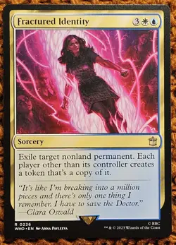 ✨Fractured Identity✨ MTG | Universes Beyond: Doctor Who | NM/M | R 0236 - Image 1