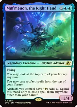 MTG - Mm'menon, the Right Hand - Foil - Edge of Eternities - Magic the Gathering - Image 1