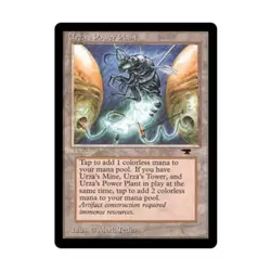 WOTC MtG Antiquities Urza's Power Plant - Bug (C) Fair - Image 1