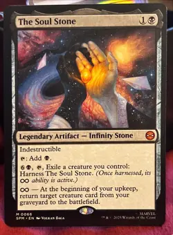 The Soul Stone M 0066 Marvel Spider-Man Magic The Gathering Regular Card 2025 - Image 1