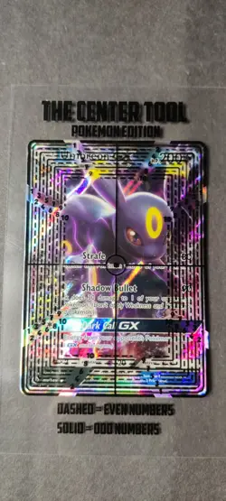 Pokemon Umbreon GX Sun & Moon Base Set 80/149 Rare Holo Card NM - Image 4